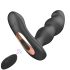 Vibrator anal rotativ Aixiasia Hiross (negru)