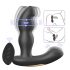 Vibrator anal rotativ Aixiasia Hiross (negru)