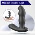 Vibrator anal rotativ Aixiasia Hiross (negru)