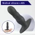 Aixiasia Roy - vibrator anal cu telecomandă și acumulator (negru)
