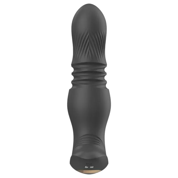 Aixiasia Roy - vibrator anal cu telecomandă și acumulator (negru)