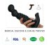 Aixiasia Abake - Vibrator Anal Rotativ (negru)
