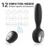 Aixiasia Dylon-Remote - vibrator anal wireless cu acumulator - negru