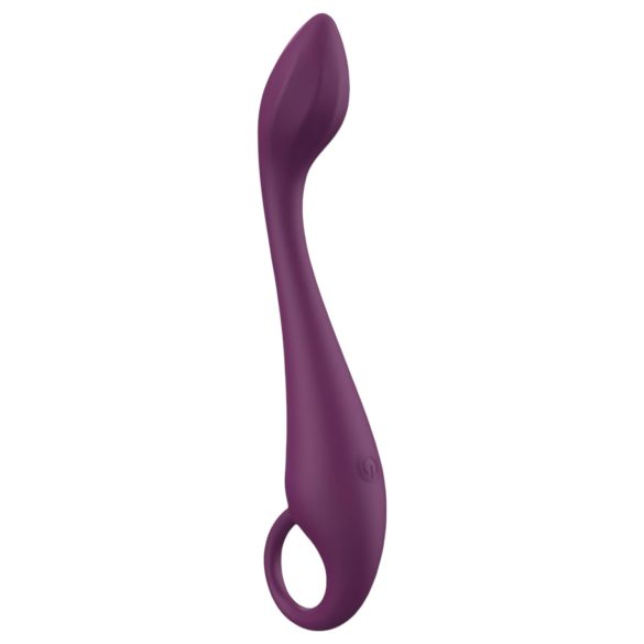 Aixiasia Lotty - vibrator G-punct impermeabil și reîncărcabil (mov)
