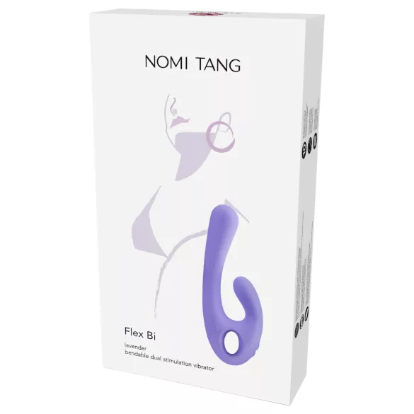 Nomi Tang - Vibrator cu braț pentru clitoris, reîncărcabil - mov