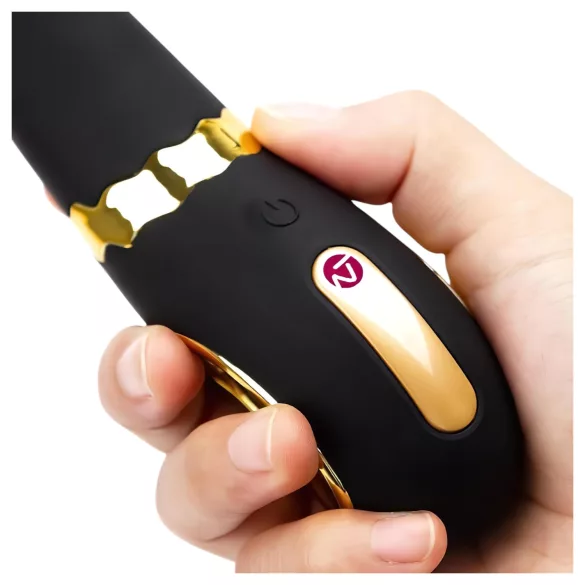 Nomi Tang Getaway Plus 2 - vibrator rechargeabil punctul G (negru-auriu)