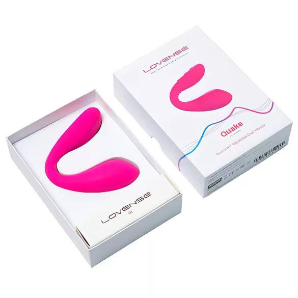 Lovense Dolce - vibrator pentru cuplu controlat prin aplicație (roz)