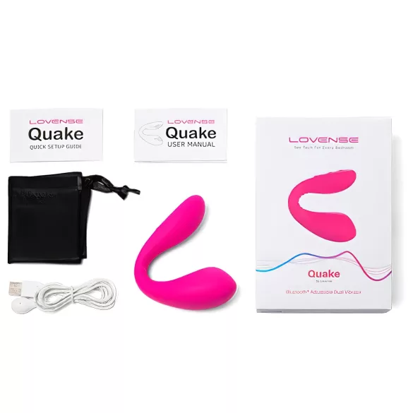 Lovense Dolce - vibrator pentru cuplu controlat prin aplicație (roz)