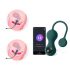 Magic Motion Crystal Duo - set bile geișă inteligente - (verde)