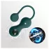 Magic Motion Crystal Duo - Bile geisha cu vibrații controlate prin aplicație (verde)
