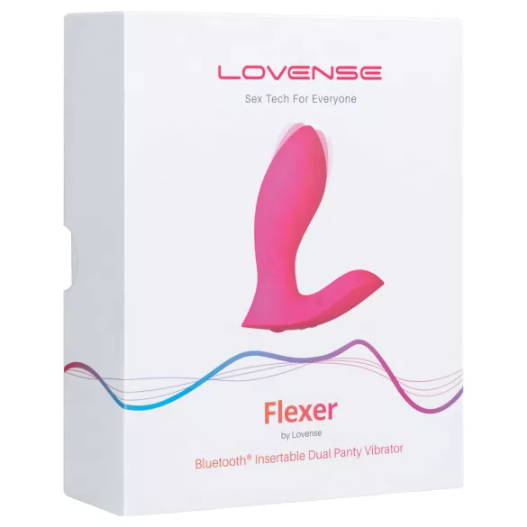 Lovense - Vibrator 2în1 pentru chiloți - reîncărcabil, roz