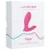 Lovense - Vibrator 2în1 pentru chiloți - reîncărcabil, roz