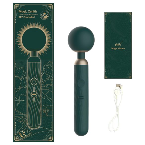 Magic Motion Zenith - vibrator masaj inteligent - verde