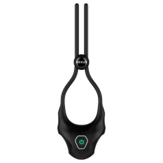   Nexus Forge - inel pentru penis cu vibrații reglabil - negru