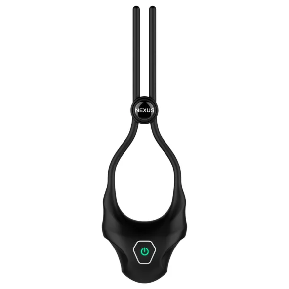 Nexus Forge - inel pentru penis cu vibrații reglabil - negru