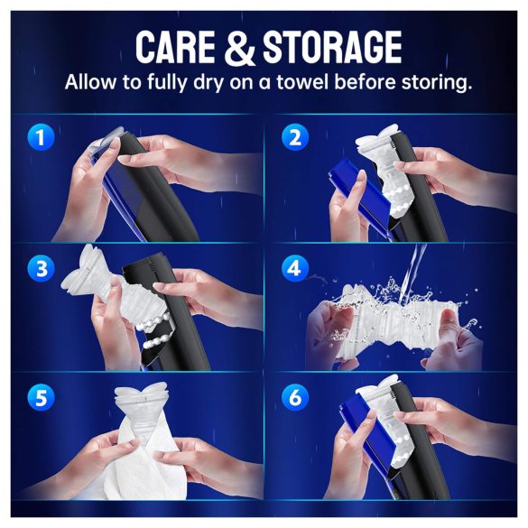 Magic Motion Xone - masturbator inteligent - silicon albastru