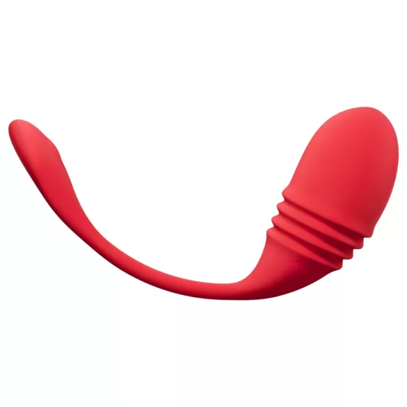 Lovense - Ou vibrator inteligent cu funcție de împingere - roșu