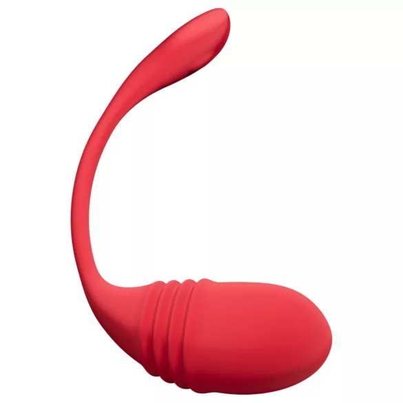 Lovense - Ou vibrator inteligent cu funcție de împingere - roșu