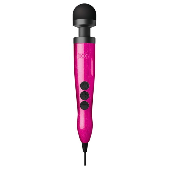 Vibrator wand puternic Doxy Die Cast 3 - masaj senzual (roz)