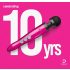 Vibrator wand puternic Doxy Die Cast 3 - masaj senzual (roz)