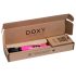 Vibrator wand puternic Doxy Die Cast 3 - masaj senzual (roz)