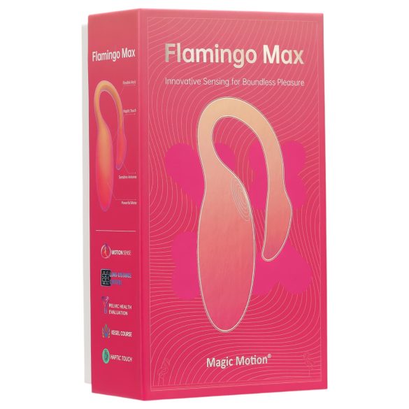Magic Motion Flamingo Max - ou vibrator inteligent - silicon portocaliu