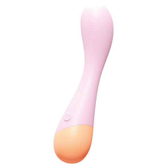 Vush Peachy G-Spot - vibrator G-spot cu acumulator (roz)
