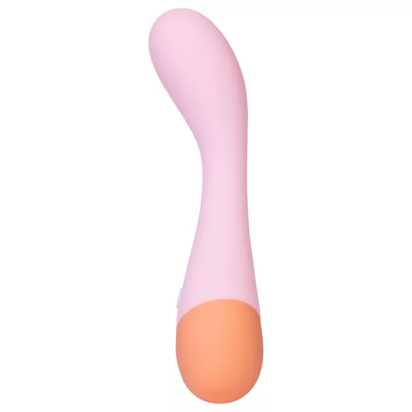 Vush Peachy G-Spot - vibrator punctul G reîncărcabil silicon roz