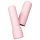 Vush Pop Gloss - mini vibrator roz, rezistent la apă, reincarcabil