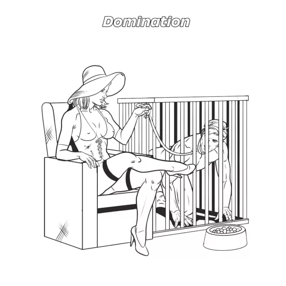 WoodRocket - carte de colorat adulti - fetișuri sexuale