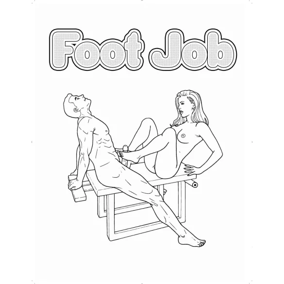 WoodRocket - carte de colorat pentru adulți - tematică erotică