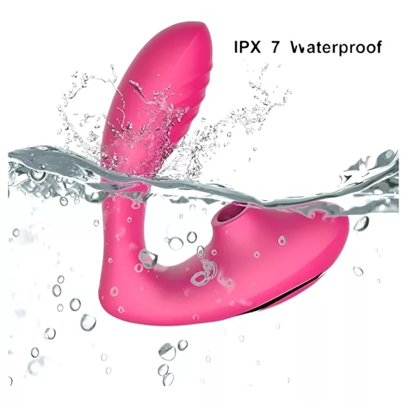 Tracy's Dog OG - Vibrator pentru punctul G și stimulare clitoris - silicon roz