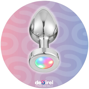 Plug anal iluminat Desirel GlowPlug | Desirel Sex Shop