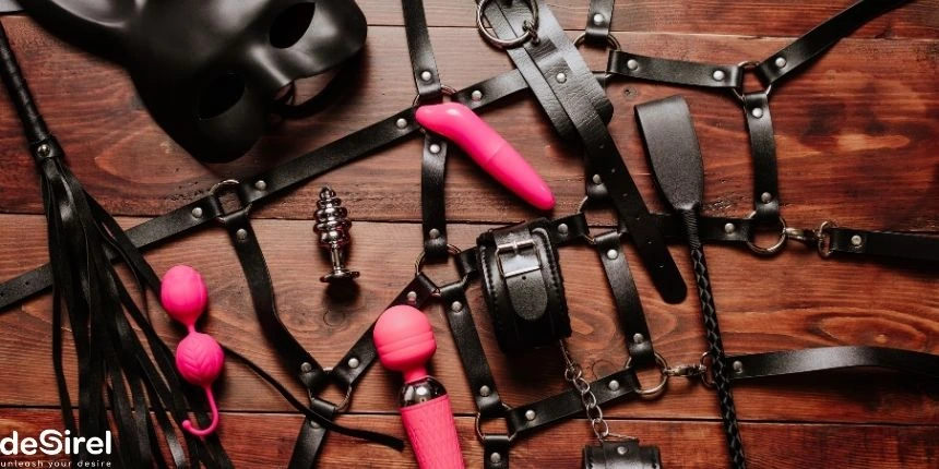 Colecție accesorii BDSM: cătușe, frânghii și ochelari - Desirel Online Sex Shop