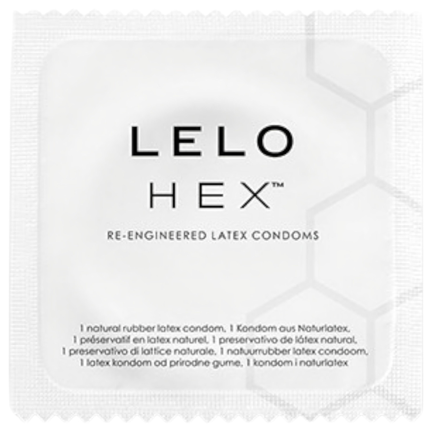 LELO Hex Original - prezervativ subțire latex natural (1 buc)