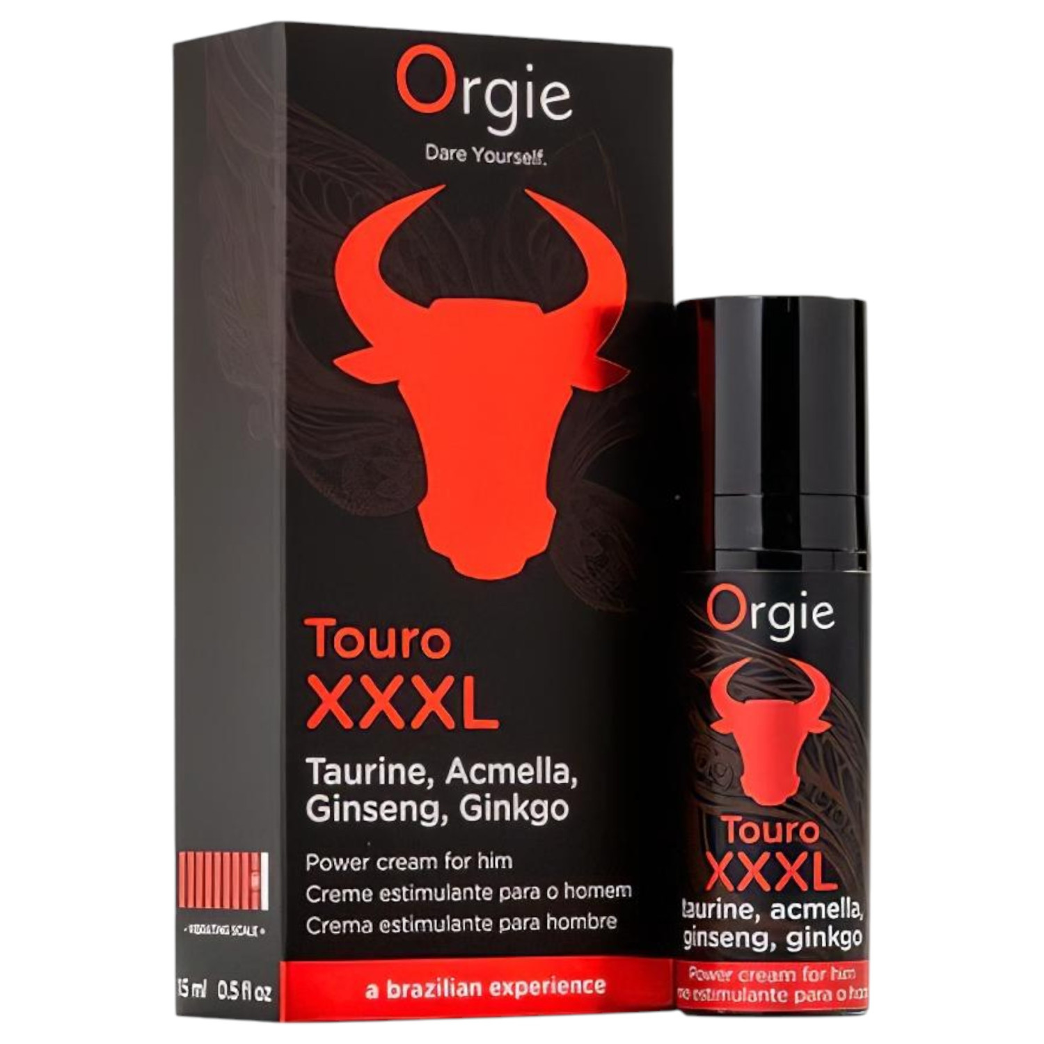 Orgie Touro XXXL - cremă stimulare erecție - 15ml