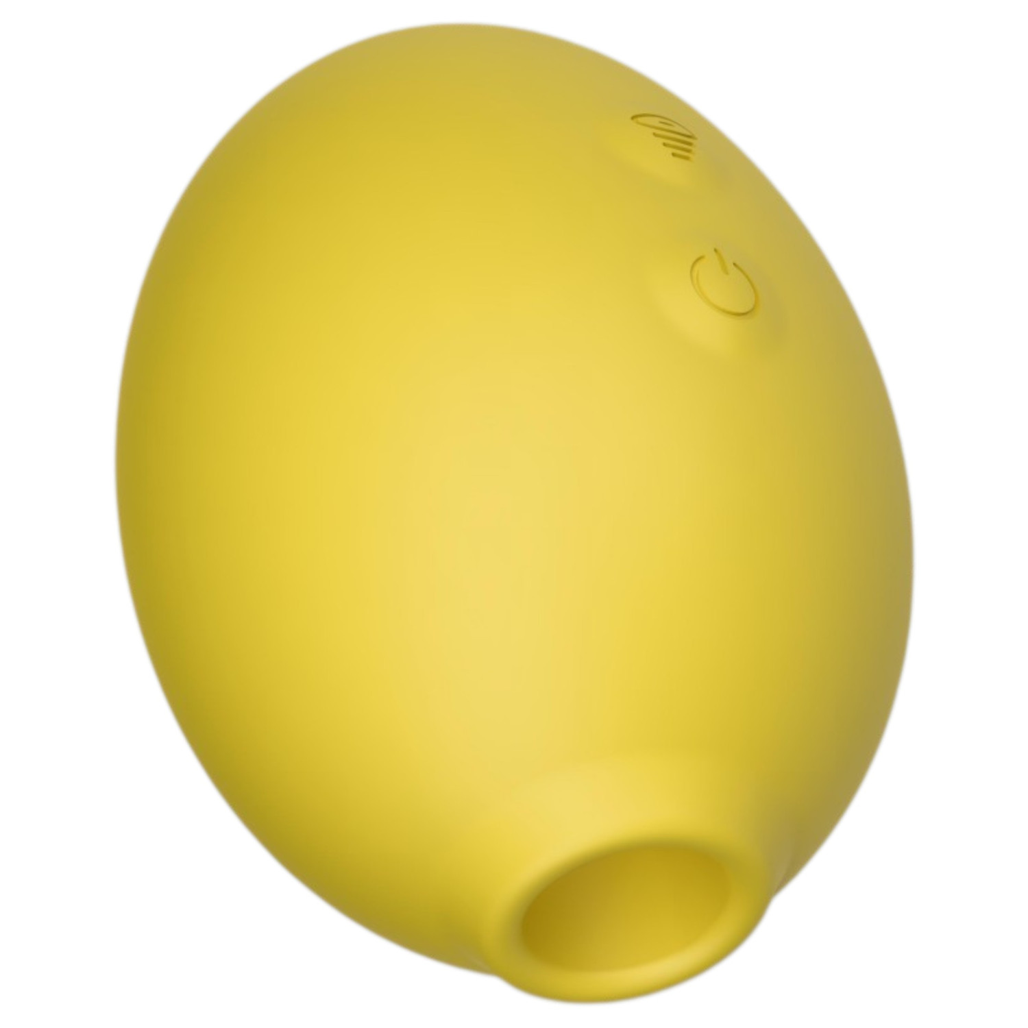 Lemon Squeeze - vibrator cu aspirație pentru clitoris în formă de lămâie (galben)