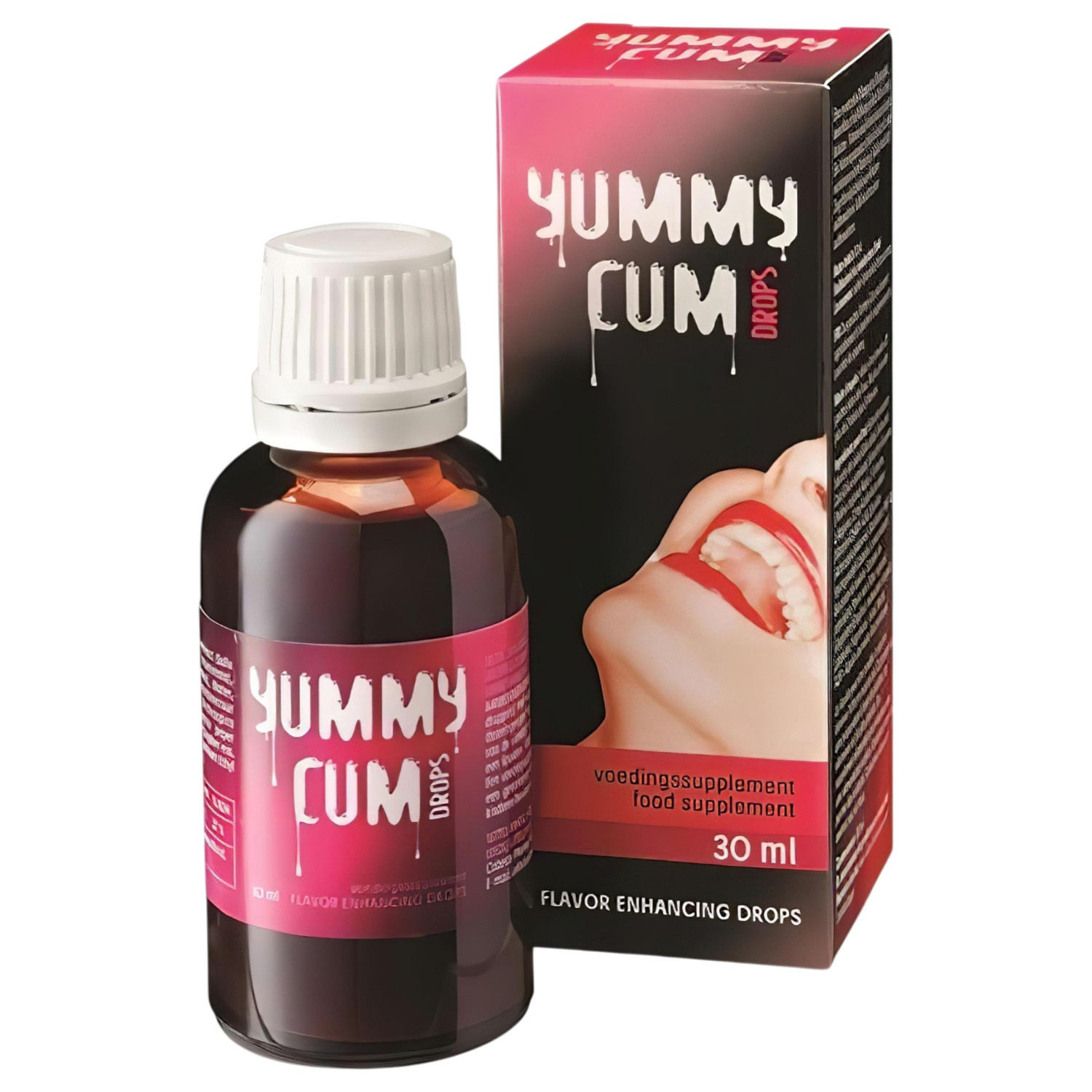 Yummy Cum Drops - picături potență pentru bărbați - supliment alimentar 30ml