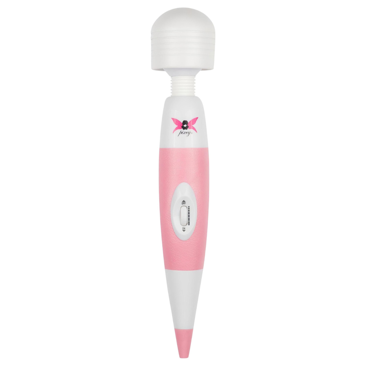 Pixey - vibrator de masaj cu fir (roz)