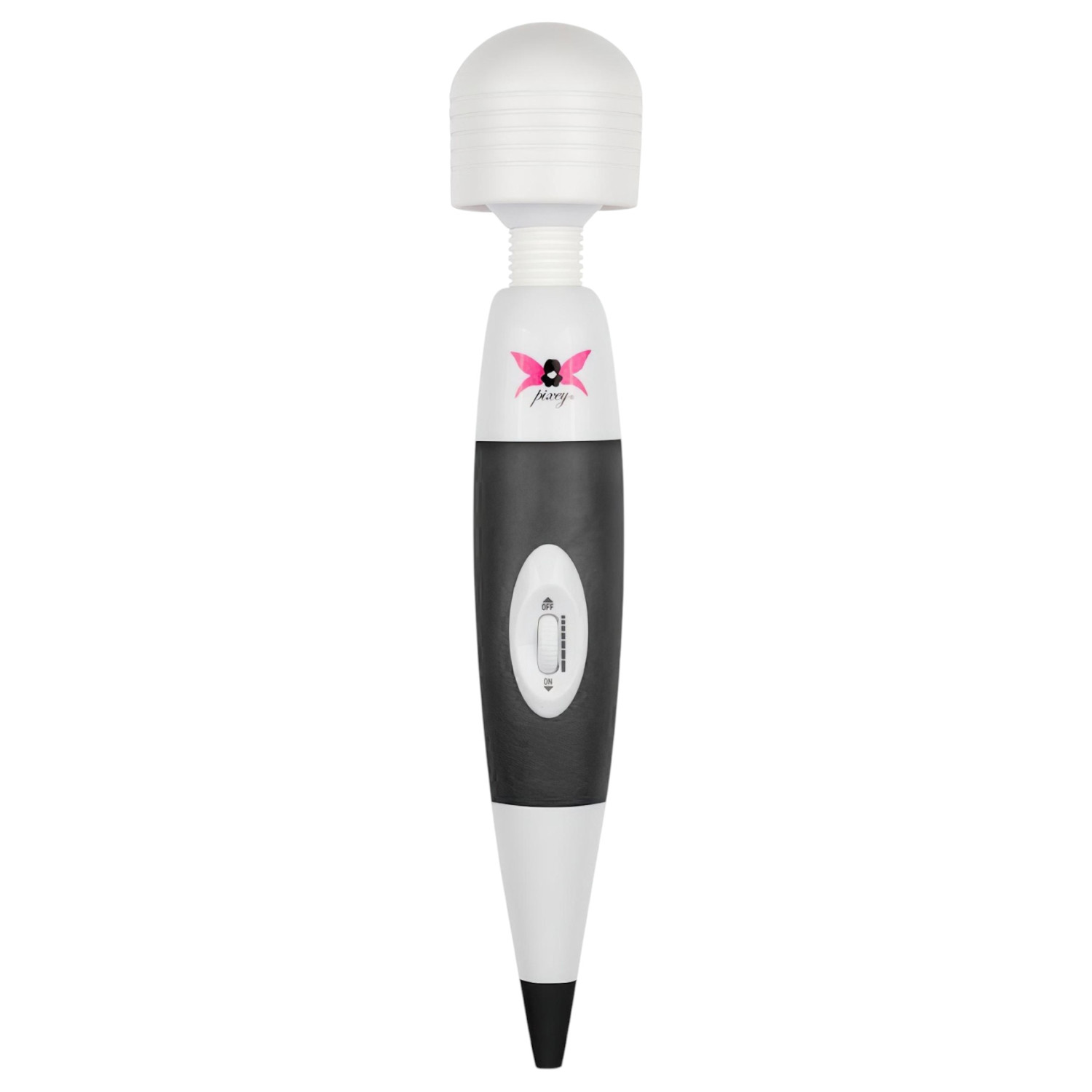 Pixey - vibrator de masaj cu fir (negru)
